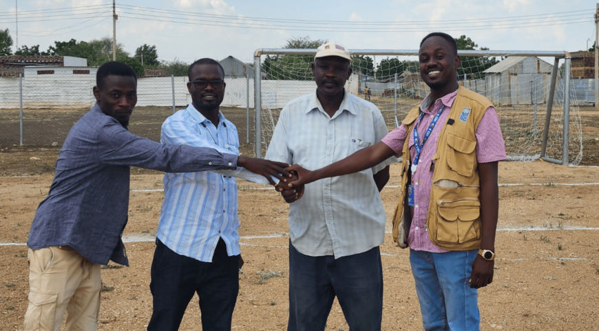 Construction of Football Space Mafaza locality Gadaref State For UNDP